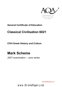 Unit 4 Greek History and Culture