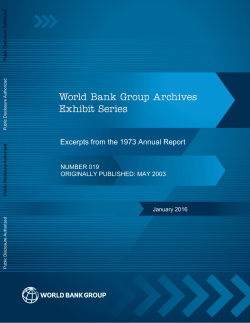 Official PDF , 8 pages - World bank documents