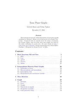 Proof document - Archive of Formal Proofs