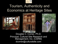 The Effects of Tourism on Archaeological Sites