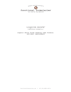 LIQUID HOPE PRODUCT SHEET with LONG NUTRITIONALS.