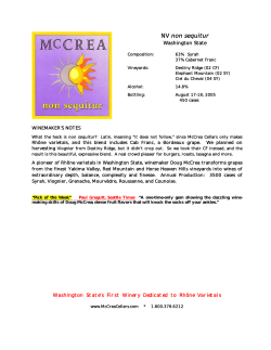 NV non sequitur - McCrea Cellars