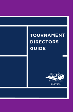 2017 Tournament Directors Guide