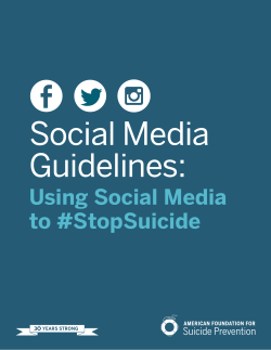 Social Media Guidelines