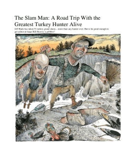 The Slam Man: A Road Trip With the Greatest Turkey Hunter Alive