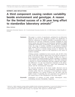 A third component causing random variability