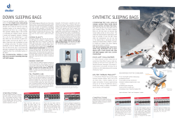 down sleeping bags synthetic sleeping bags