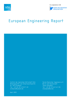 European Engineering Report