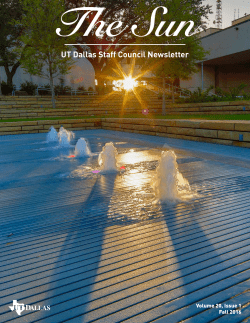View the December, 2016 issue - The University of Texas at Dallas