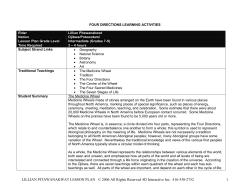 Ojibwe Int - Four Directions Teachings.com