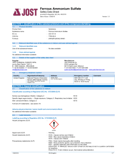Ferrous Ammonium Sulfate