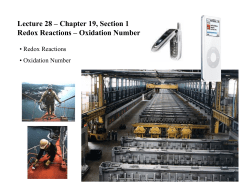 Oxidation Number