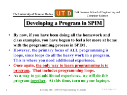 EE 2310 Lecture #16 - The University of Texas at Dallas