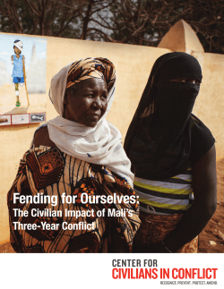 The Civilian Impact of Mali`s Three-Year Conflict