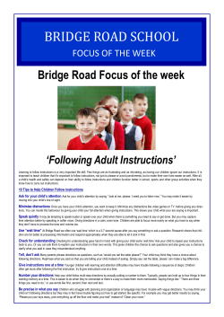 Following Adult Instruction