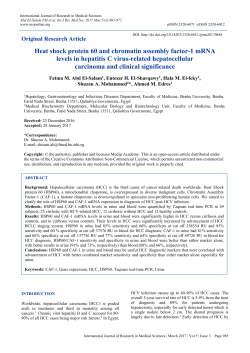 Heat shock protein 60 and chromatin assembly factor