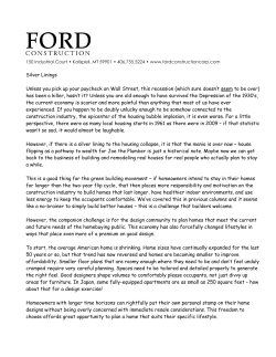 New Age Homes - Ford Construction