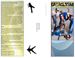 Cataclysm Teaching and Performing Hip