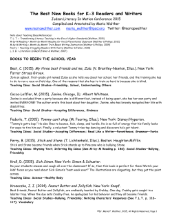 The Best New Books for K