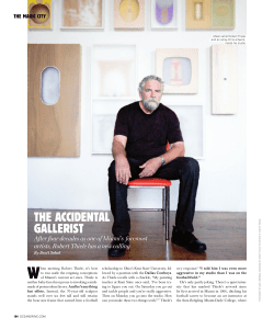 the accidental gallerist