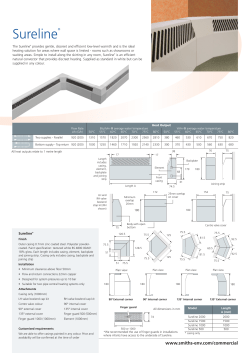 Smith`s Sureline Low Data Sheet