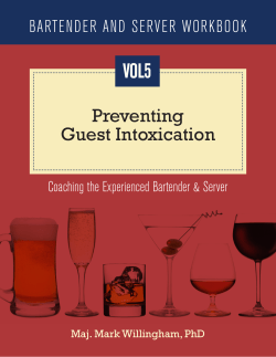 Preventing Guest Intoxication