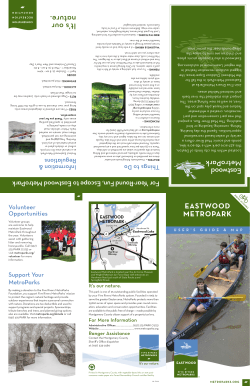 Brochure - Five Rivers MetroParks