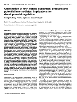 Quantitation of RNA editing substrates, products