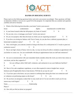 English - Interfaith Action of Central Texas