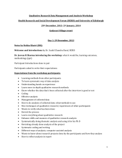 Attachment 2 - Health Research And Social Development Forum