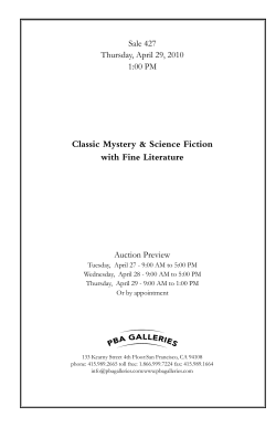 PDF Catalog - PBA Galleries