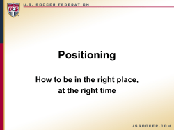 Referee Positioning