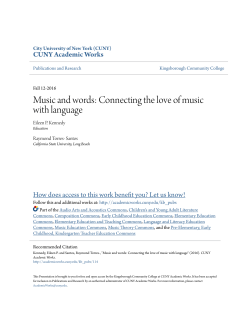 - CUNY Academic Works