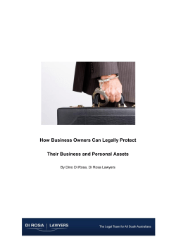 How Business Owners Can Legally Protect Their