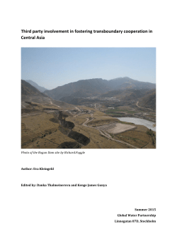 Full case study - Global Water Partnership