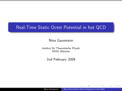 Real-Time Static Octet Potential in hot QCD