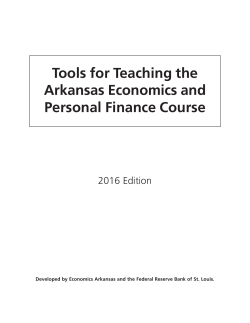 entire curriculum  - Federal Reserve Bank of St. Louis