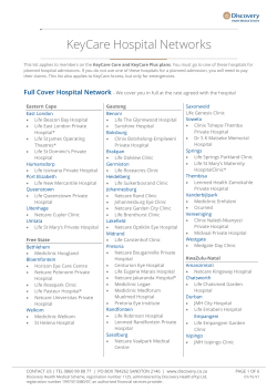 KeyCare Hospital Networks