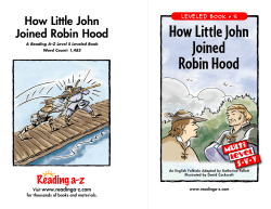 Green Group: How Little John Joined Robin Hood
