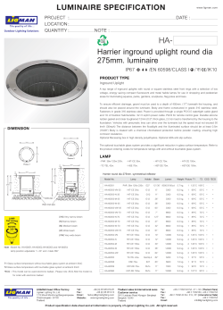 Harrier round 275mm. symmetrical Inground