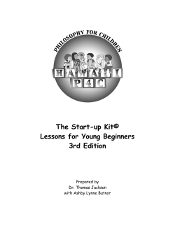 The Start Up Kits 3rd Edition