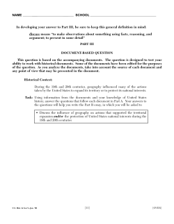 DBQ Geography Expansion Protection