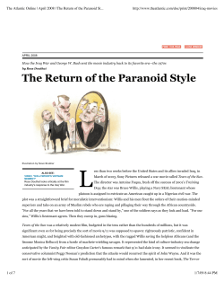 The Atlantic Online | April 2008 | The Return of the