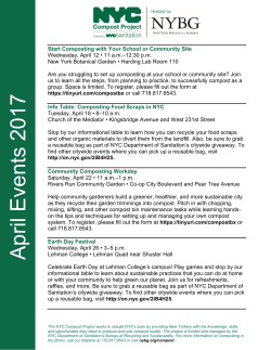 See Events - New York Botanical Garden