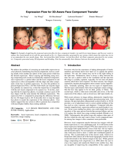 Expression Flow for 3D-Aware Face Component Transfer