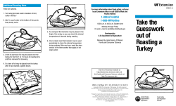 Take the Guesswork out of Roasting a Turkey