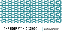 The Housatonic school - Town of Great Barrington