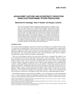 Jovian Orbit Capture and Eccentricity Reduction Using