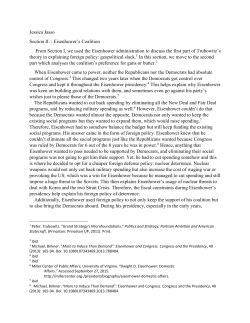 Eisenhower govt coalition