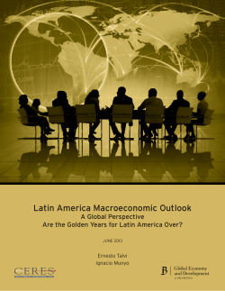 Latin America Macroeconomic Outlook